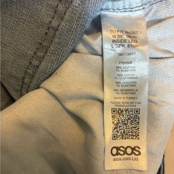 ASOS | denim jeans to fit waist 38X32 R - Picture 4 of 5